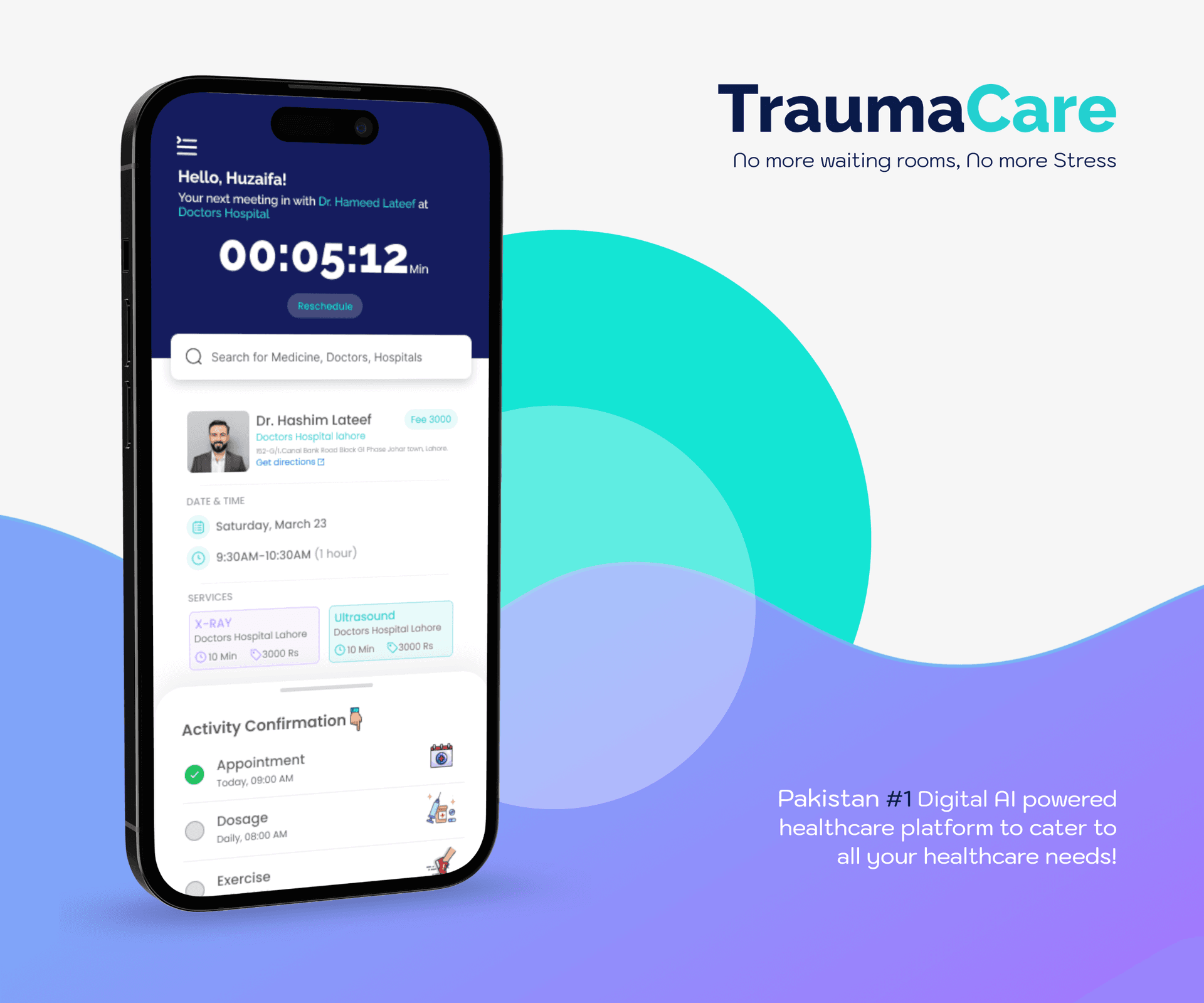 TraumaCare - Find the best doctors